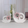 wholesale ceramic porcelain snail statues for decoration