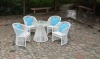 wholesale cheap outdoor white rattan wicker furniture