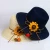 Import Wholesale cheap paper mini straw hats to decorate child  beach  straw hat sunshdae straw cap and bag from China