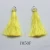 Import wholesale colorful silk tassel fringe with ring for jewelry from China