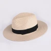 Wholesale Custom Lady Raffia Paper Floppy Panama Summer Beach Sun Straw Hats For Women