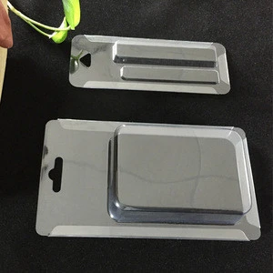 Wholesale custom slide blister insert cards packaging,slide card blister packs with the hang