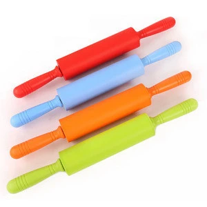 Wholesale ECO-friendly food grade silicone rolling pin for kitchen utensi