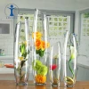 Wholesale Home Wedding Decoration Personalized factory cheaper clear round tall glass vase