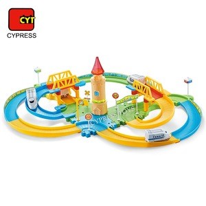 Wholesale Kids Top Quality Electronic Train Set Toy Train Track