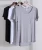 Import Wholesale Modal Women T-Shirt Short Sleeve Plain White T Shirt from China