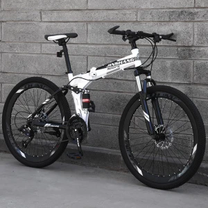 Wholesale MTB mountain bike bicycle frame / 26&quot; 27.5&quot; 29&quot;  gear folding mountain bike for adults