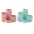Import Wholesale multi color hexagon shaped mini plastic desk organizer with pen holder from China