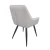 Import Wholesale Nordic Luxury Yellow Dining Chairs Velvet Fabric Restaurant White Chair With Arm Metal Legs from China