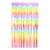 Import Wholesale Party Decoration Foil Curtain 1*2M rainbow colored curtain for event party supplies from China