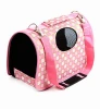 Wholesale Pet Carrier Bag Canvas Animal Bag Convenient Travel Cage For Dog And Cat