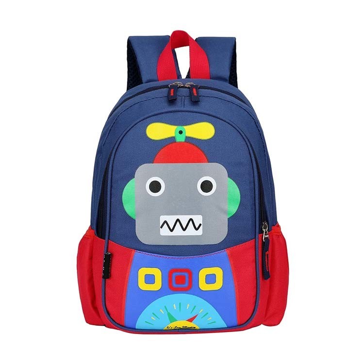 Wholesale Polyester Custom Promotional School Bag Backpack for Boys Girls