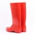 Import Wholesale promotion custom women rubber rain boots with handle womans high tube rainboots from China