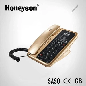 Wholesale Supply Hotel Guest Room Desk One-Touch Memory Basic Corded Telephone