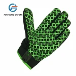 Wholesale Synthetic leather Silicon palm full finger riding motorcycle bike racing gloves