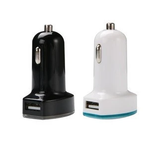 Wholesale USB Car Charger Dual port Car Charger 5V 2.4A Fast Charging for Cellphone