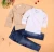 Import Wholesale Wholesale 3pcs suit of kids boys clothes set,children&#039;s boutique clothing coat shirts and jeans from China