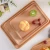 Import Wholesale wooden rectangular bamboo household pallets wood table decoration serving tray from China