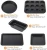 Import WIDENY Customized Carbon Steel Non-Stick Black Baking Bakeware Sets for Cookie Sheet Loaf Pan Square Pan Round Cake Muffin Pan from China