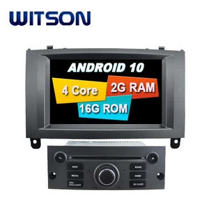 WITSON Quad-Core Android 10.0 Car DVD GPS Navigation For PEUGEOT 407 Car DVD Player Universal