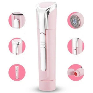 Women Electric Shaver 4 in 1 Waterproof Electric Rechargeable Hair Epilator Hair Removal Painless Cordless