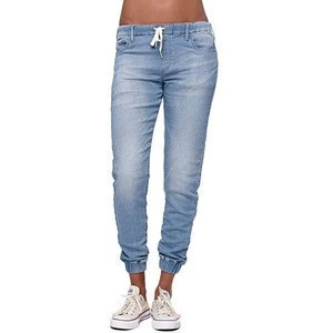 Women Lady Fashion Casual Long Comfortable Autumn Stretchy Pants Skinny Slim Denim Jeans