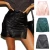 Import Women&#x27;s A-line Bodycon Skinny Hot Sale Split Skirt Sexy Jacquard Satin Silk High Waist Zipper Skirt Women from China