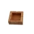 Import Wood Ashtray for Cigarettes and Smoking Brown from India