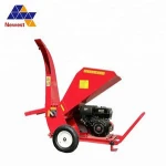 Wood Branch Tree Root Crushing Machine/Wood Chip Hammer Mill With Cyclone   Fan