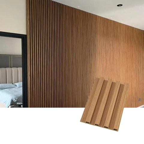 Wood Composite Boards Interior Decoration Pvc Wall Panel With Cladding Panel