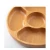 Import wood fruit tray with 5 cases nuts tea table bamboo or beech wood confectionery box snack fruit storage tray from China
