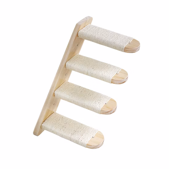 Wooden Cat Climbing Frame Column Wall Wooden Cat Shelves Cat Grasping Column Toy Jumping Platform Grinding Claw