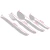 Import Wooden pattern coating plastic handle stainless steel kitchen cutlery steak knife set 4pcs forks set from China