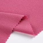 Woven plain dye stretch 97% polyester 3% spandex  blend 75d crepe chiffon fabric