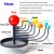Import WoYing Popular 3D 9 plastic Planets Science Solar System Model Creative Children Assembling Toys Education Toys from China