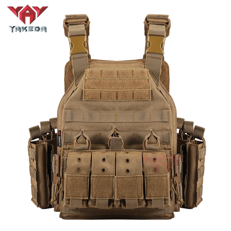YAKEDA JPC quick release bulletproof plates carrier vest chaleco tactico military molle vest army tactical