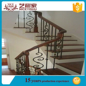 Yishujia factory Steel Handrail For Elderly For Buildings, stair railing designs