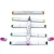 Import YIWU Faber Baodi BD8010 204Colors Twin Markers  In Permanent Marker Pen from China