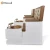 Import Yoocell newest modern beauty manicure chair foot spa chair luxury pedicure nail chair rose gold nail shop from China