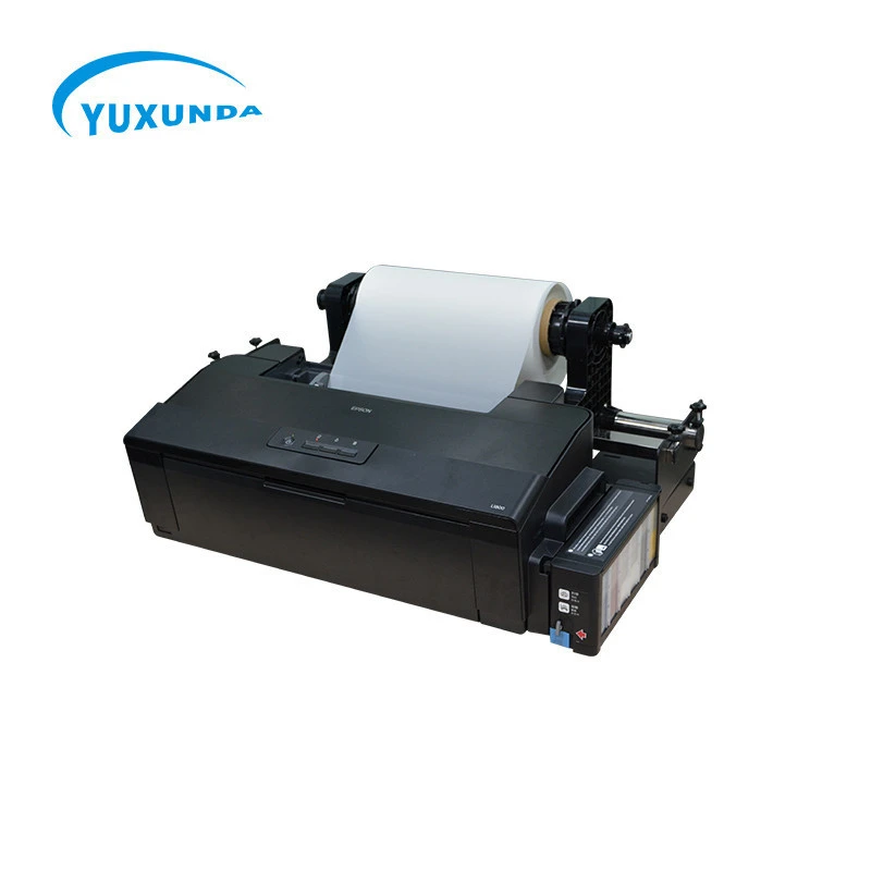 Yuxunda Laser Printing Pet Film DTF Heat Transfer Film With Epson L1800 Desktop ptinting machine