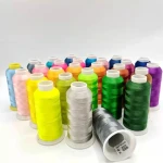 zari venus madeira gold 75d/2 rayon computerized polyester machine 120d 2 embroidery sewing thread 5000m for embroidery machine