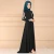 Import Zipeiwin 2021 NEW Elegant Arab Women Muslim Dress 4 color Islamic Clothing abaya dubai from China