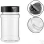 Import 500 ml PET clear empty pet salt and pepper shaker pink spice plastic bottles seasoning packaging jar and lids from China