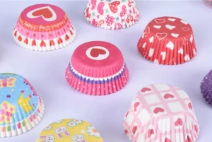 1000 pcs  hot sale cupcake baking cups disposable paper  baking mold  cake cup for wedding paper