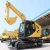Import 8t Cummins Engine 0.34m3 Bucket Small Hydraulic Cralwer Digger Machine for Earthwork from China