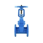 Soft sealed rising stem gate valve