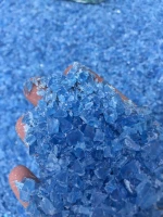 HDPE Blue drum scrap