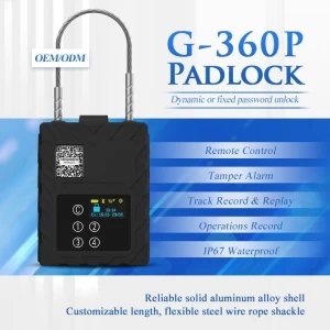 G360P Oil Tanker Eseal GPS Tracker Lock