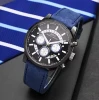 Black Dial Arabic Watches for Men Luxury Waterproof Watch Manufacturer Custom Logo 40mm All Stainless Steel Quartz Wris