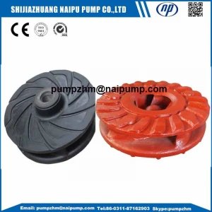 OEM slurry pump impellers 3/2c